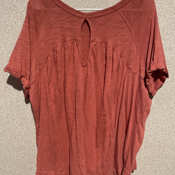 American Eagle Outfitters Brown Boxy T-Shirt - Picture 5 of 6